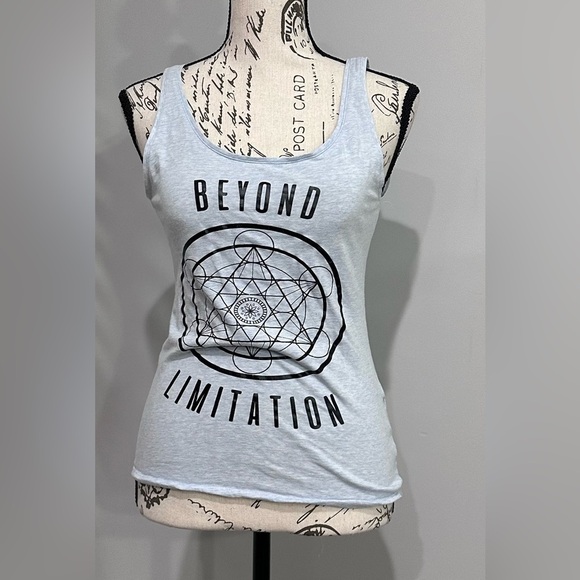 💙Beyond Limitation Tank Top - Light Blue - 💙 - Picture 2 of 8